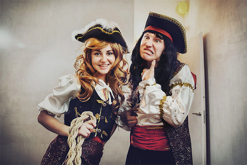Пират, пиратка, пиратская вечеринка